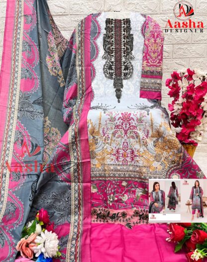 AASHA DESIGNER 1113 WHOLESALE LADIES SUITS MANUFACTURER IN SURAT