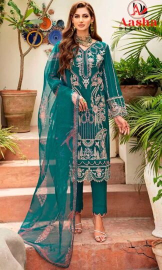 AASHA DESIGNER 1118 PAKISTANI COTTON SUITSAASHA DESIGNER 1118 PAKISTANI COTTON SUITS