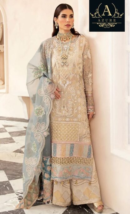 AZURE 13071 SALWAR KAMEEZ ONLINE SHOPPING IN INDIA