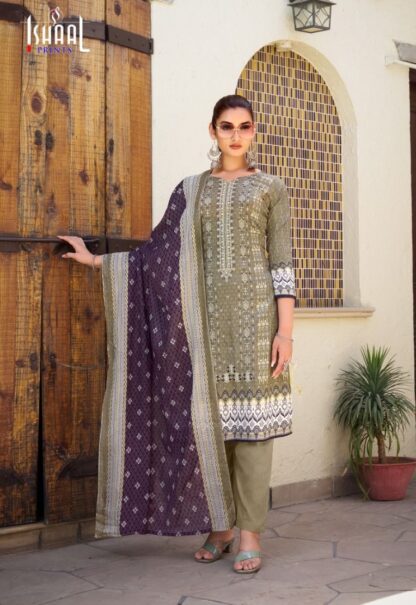 ISHAAL PRINTS 1010 PAKISTANI SUITS FOR WOMEN