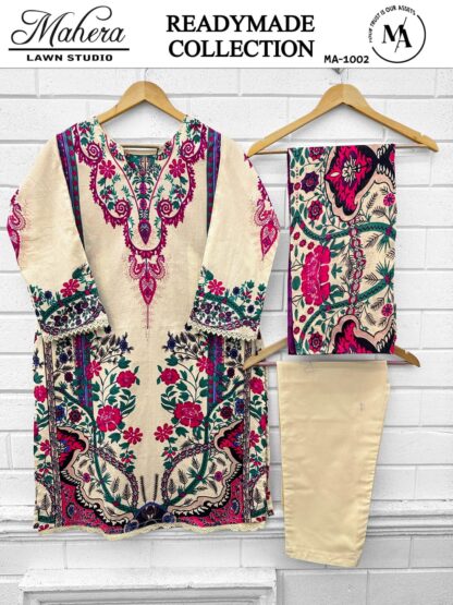 MAHERA LAWN STUDIO MA 1001 TO 1006 READYMADE KURTI ONLINE SHOPPING