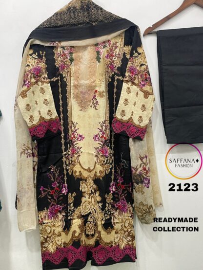 SAFFANA FASHION 2123 READYMADE SUITS WHOLESALER