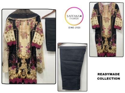 SAFFANA FASHION 2123 READYMADE SUITS WHOLESALER