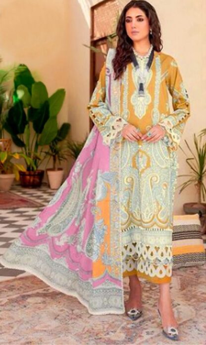 TAJ CREATION 537 COTTON PAKISTANI SUITS AT WHOLESALE PRICE