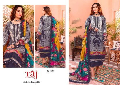 TAJ CREATION 540 COTTON PAKISTANI SUITS ONLINE INDIA