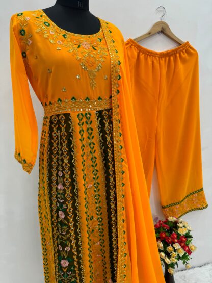 THE LIBAS MT 1019 NEW DESIGNER EMBROIDERY TOP SET ONLINE WHOLESALE