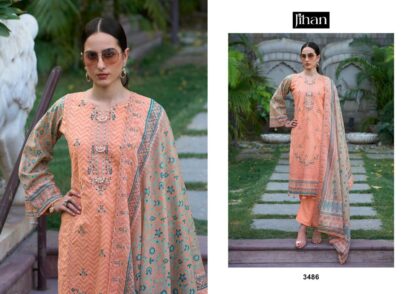 JIHAN 3486 BIN SAEED VOL 12 SALWAR KAMEEZ BEST PRICE