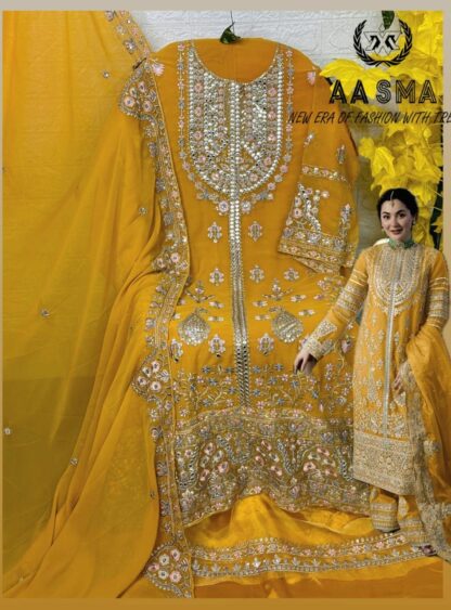 AASMA 203 E PAKISTANI SALWAR KAMEEZ WHOLESALER SURAT