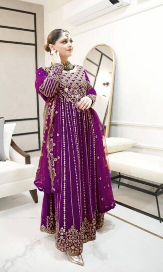 THE LIBAS LC 1198 CHERRY DESIGNER EMBROIDERED ANARKALI GOWN WHOLESALETHE LIBAS LC 1198 CHERRY DESIGNER EMBROIDERED ANARKALI GOWN WHOLESALE