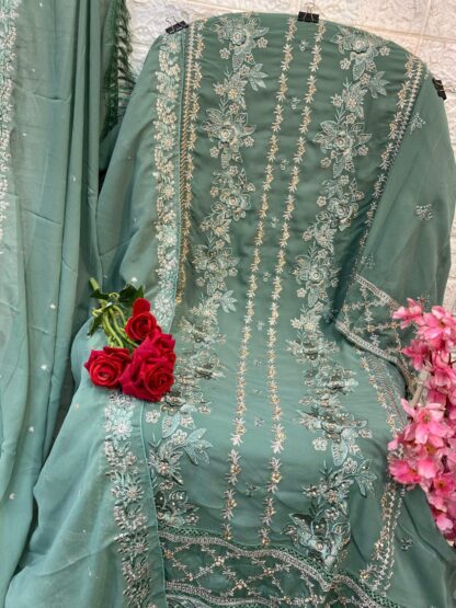 AL QASR MA 105 PAKISTANI SUITS SINGLE PIECE