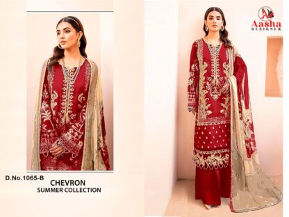 AASHA DESIGNER 1065 B SALWAR KAMEEZ WHOLESALER SURAT