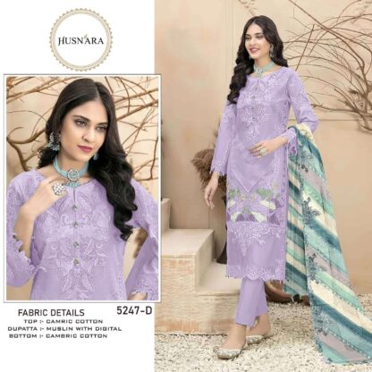 HUSNARA 5247 D PAKISTANI SALWAR KAMEEZ 2024