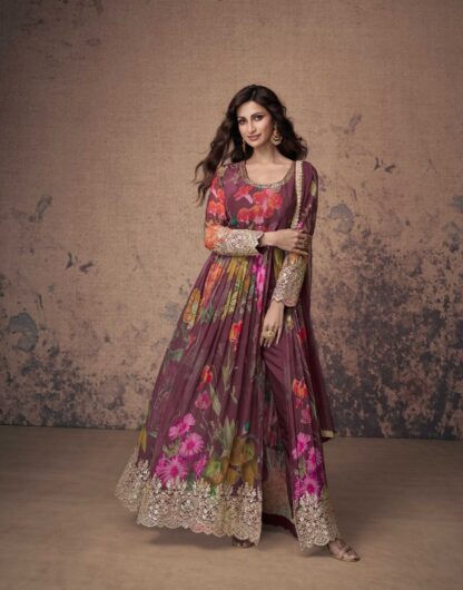 SAYURI DESIGNER ANAMIKA 5493 FREE SIZE STITCHED SALWAR SUITS IN INDIA