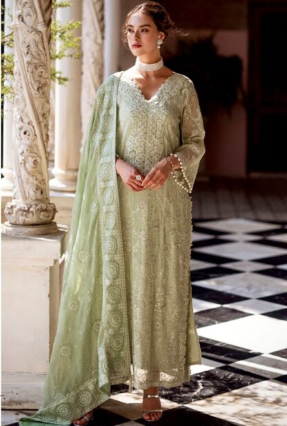 ANAMSA 506 SEMI STITCHED PAKISTANI SUITS IN SINGLE PIECE