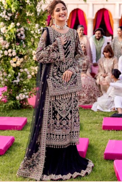 ANAMSA 515 SEMI STITCHED PAKISTANI SUITS ONLINE SHOPPING