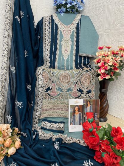 MAARIA 1083 B SEMI STITCHED PAKISTANI SUITS ONLINE INDIA BEST QUALITY PAKISTANI SUITS, DESIGNER SUITS AT WHOLESALE PRICE, MAARIA 1083 B SEMI STITCHED, ONLINE SHOPPING SUITS, PAKISTANI SALWAR KAMEEZ, PAKISTANI SALWAR SUITS IN INDIA, PAKISTANI SALWAR SUITS WHOLESALE, PAKISTANI SUITS AT MANUFACTURER PRICE, PAKISTANI SUITS MANUFACTURER IN SURAT, PAKISTANI SUITS WHOLESALER FROM SURAT, SALWAR KAMEEZ WHOLESALER, WHOLESALE SUITS COLLECTION  MAARIA, Pakistani Suits, Salwar Kameez, Suits, THE LIBAS COLLECTION