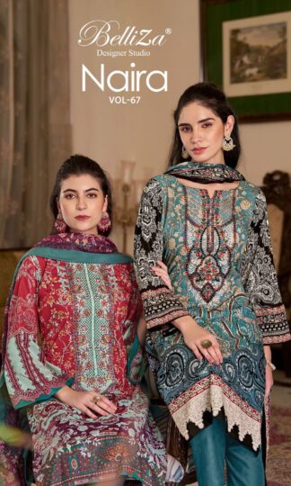 BELLIZA NAIRA VOL-67 CATALOGUE PAKISTANI SUITS DESING 2024BELLIZA NAIRA VOL-67 CATALOGUE PAKISTANI SUITS DESING 2024