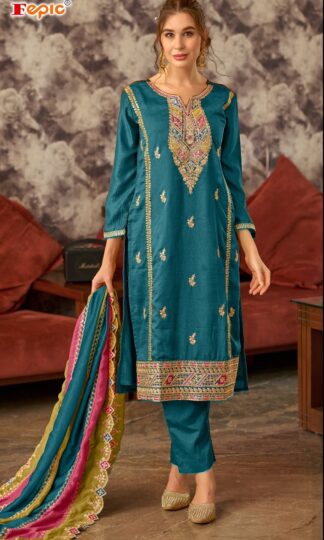 FEPIC ROSEMEEN C 1774 C PRIMIUM SILK LATEST PAKISTANI SUITS WHOLESALERFEPIC ROSEMEEN C 1774 C PRIMIUM SILK LATEST PAKISTANI SUITS WHOLESALER