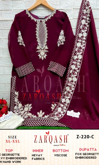 ZARQASH Z 220 C GEORGETTE READYMADE PAKISTANI KURTI ONLINEZARQASH Z 220 C GEORGETTE READYMADE PAKISTANI KURTI ONLINE