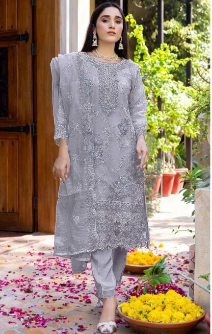 SADABAHAR 35 D SEMI STITCH PAKISTANI SUITS FOR LADIES