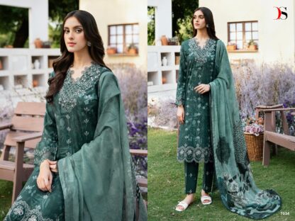 DEEPSY 7034 RAMSHA RUNGREZ 24-3 LUXURY LAWN PAKISTANI SUITS IN SINGLE PIECE