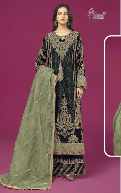 SHREE FABS K 5073 C PAKISTANI SUITS WITH PRICE