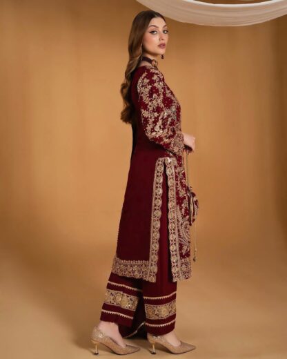 THE LIBAS HK-1662 STONE WORK TOP BOTTOM DUPATTA ONLINE