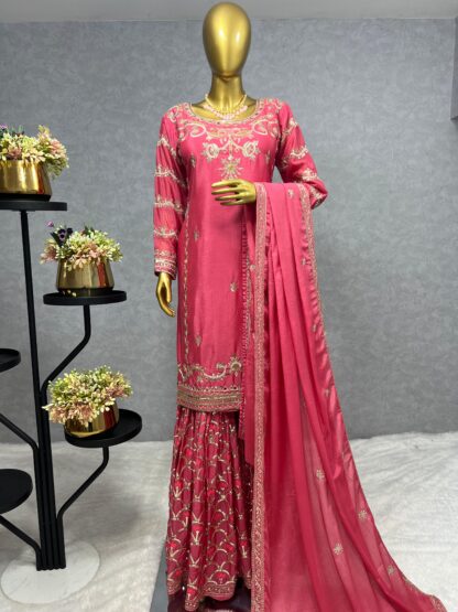 THE LIBAS JL 1016 SHARARA WITH DUPATTA SINGLE PIECE