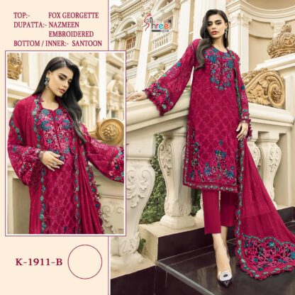 SHREE FABS K-1911 B PAKISTANI SUITS FOR WOMEN ONLINE