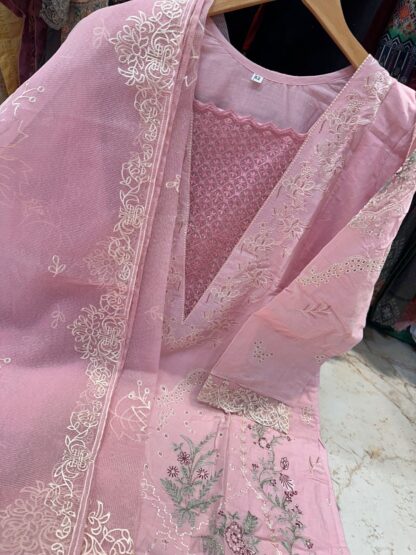 COSMOS AAYRA LUXURY LAWN 05 PINK PAKISTANI SUITS AT BEST PRICE