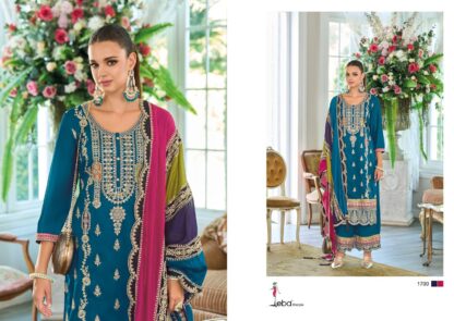 EBA LIFESTYLE 1700 RAYANA CHINON INDIAN SUITS IN SINGLE PIECE