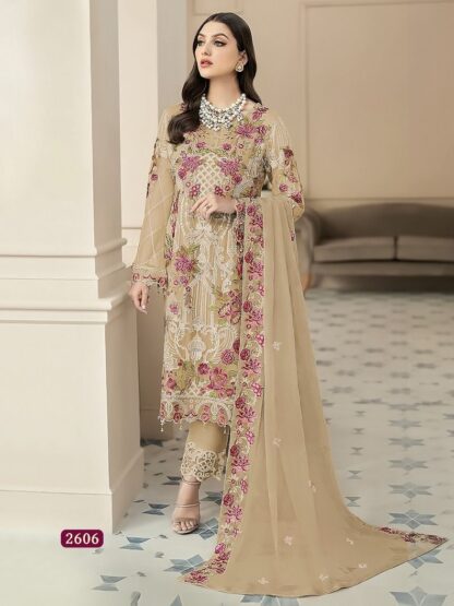 COSMOS AAYRA VOL 26 2606 PAKISTANI SUITS SINGLE PIECE