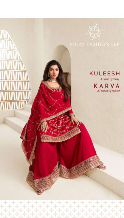 VINAY FASHION KULEESH KARVA 66216 NEW SALWAR SUITS FOR WOMEN