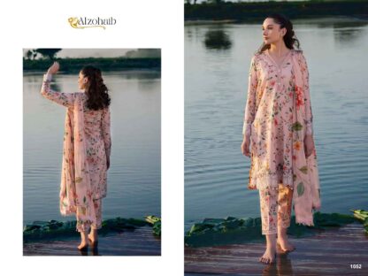 ALZOHAIB AZ 1052 COTTON PAKISTANI SUITS FOR WOMEN ONLINE