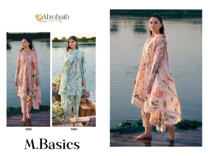 ALZOHAIB AZ 1052 COTTON PAKISTANI SUITS FOR WOMEN ONLINE