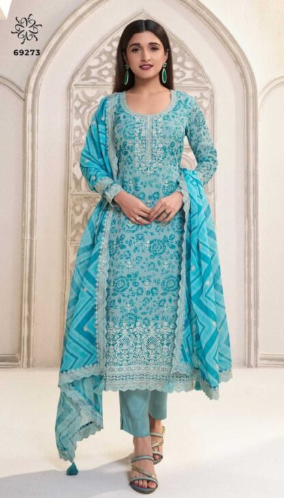 VINAY FASHION SPARSH 69273 DIGITAL PRINTED SALWAR SUITS DESIGN 2024