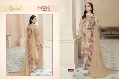 COSMOS AAYRA VOL 26 2606 PAKISTANI SUITS SINGLE PIECE