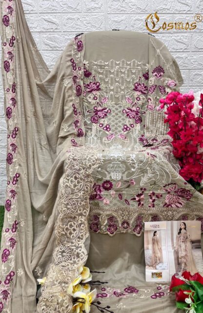 COSMOS AAYRA VOL 26 2606 PAKISTANI SUITS SINGLE PIECE