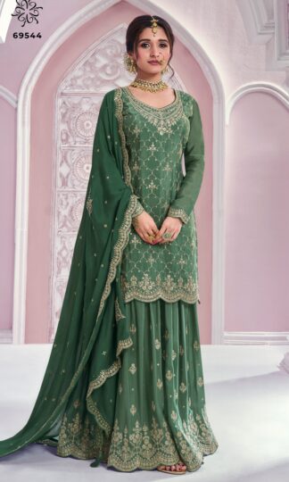 VINAY FASHION KULEESH RANGRASIYA 69544 SHARARA SET SUPPLIERVINAY FASHION KULEESH RANGRASIYA 69544 SHARARA SET SUPPLIER