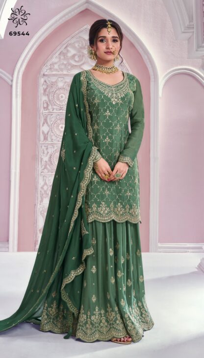 VINAY FASHION KULEESH RANGRASIYA 69544 SHARARA SET SUPPLIER