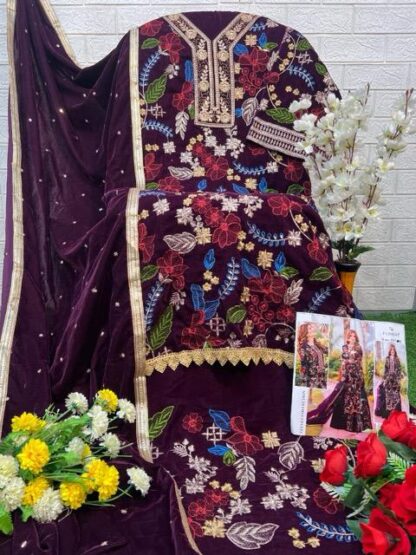 FLORENT 1017 C VELVET NEW SALWAR SUITS FOR WOMEN BEST QUALITY PAKISTANI SUITS, FLORENT 1017 C VELVET, PAKISTANI SALWAR KAMEEZ, PAKISTANI SUITS AT MANUFACTURER PRICE, PAKISTANI SUITS MANUFACTURER IN SURAT, PAKISTANI SUITS WHOLESALE IN DELHI, PAKISTANI SUITS WHOLESALER FROM SURAT  FLORENT, Suits, ZIAAZ DESIGNER