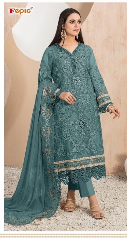 FEPIC ROSMEEN C 1824 B PAKISTANI SUITS ONLINE WHOLESALE