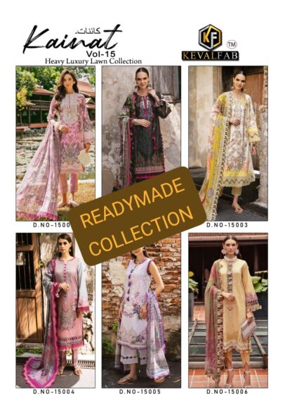 KEVAL KAINAAT VOL 15 READYMADE PAKISTANI KURTI ONLINE