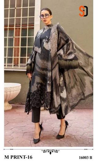 SHRADDHA M.PRINT 16003 B PAKISTANI SUITS DESIGN 2024SHRADDHA M.PRINT 16003 B PAKISTANI SUITS DESIGN 2024