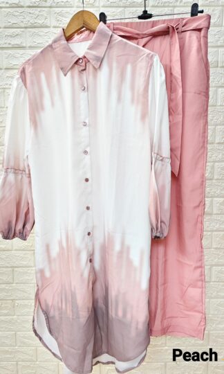 THE LIBAS PEACH IMPORTED PREMIUM CO-ORD SETS ONLINE IN INDIAE LIBAS PEACH IMPORTED PREMIUM CO-ORD SETS ONLINE IN INDIA