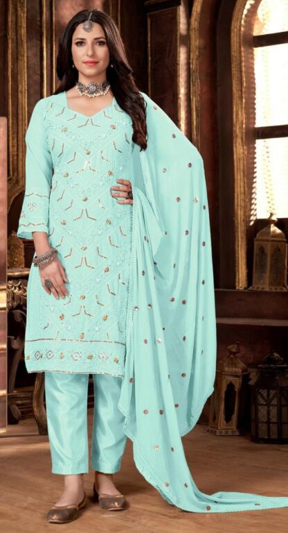 RAMSHA R 583 ABCD PAKISTANI SUITS ONLINE SUPPLIER