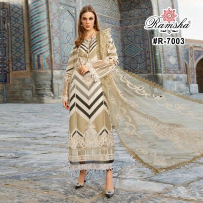 RAMSHA R 7003 PAKISTANI SUITS ONLINE SHOPPING