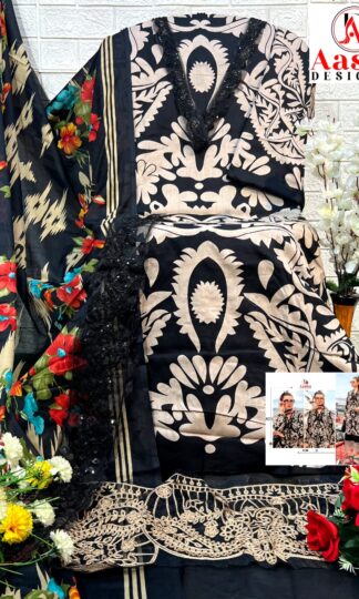 AASHA DESIGNER COTTON PRINT PAKISTANI SUITS SUPERHIT DESIGNAASHA DESIGNER COTTON PRINT PAKISTANI SUITS SUPERHIT DESIGN