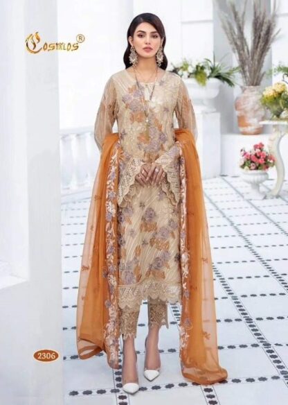 COSMOS AAYRA VOL 23 2306 DESIGNER PAKISTANI SUITS ONLINE