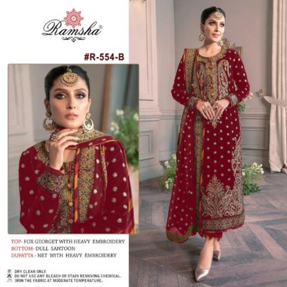 RAMSHA R 554 B PAKISTANI SALWAR SUITS ONLINE